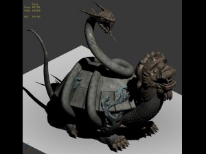 basalt - bronze stone 3Dモデル