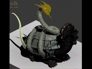 basalt - bronze stone 3Dモデル