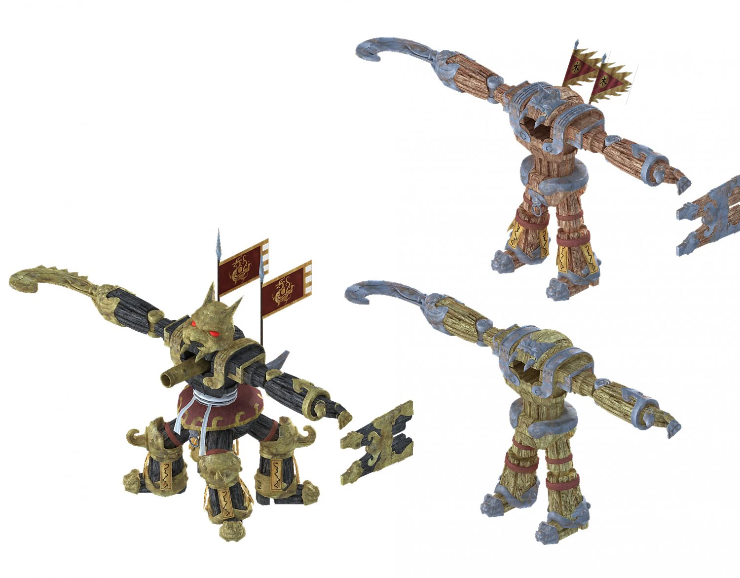 военная машина - механическая странность 3D Модель .c4d .max .obj .3ds .fbx .stl .blend 