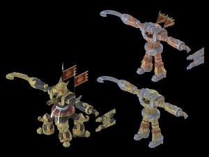 war machine - mechanical strange Model 3D