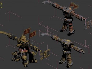 war machine - mechanical strange Model 3D