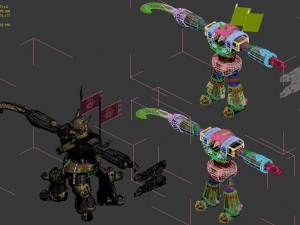 war machine - mechanical strange Model 3D