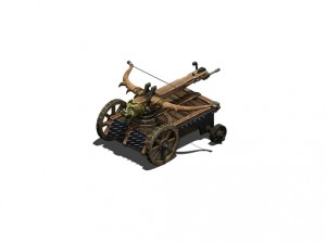 war - ballista-01 Modèle 3D
