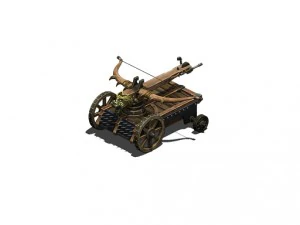 war - ballista-01 3D Model