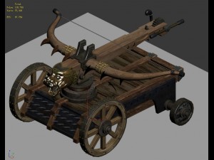 war - ballista-01 Modèle 3D