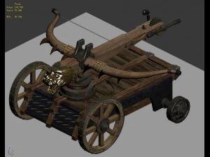war - ballista-01 3D Model