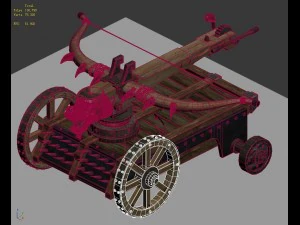 war - ballista-01 3D Model