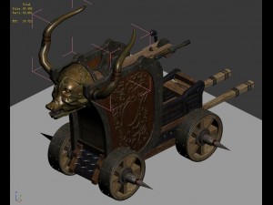 war - ballista-02 3D Model