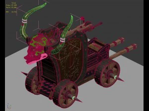 war - ballista-02 3D Model