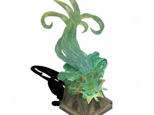 装飾 - 翡翠の彫刻 13 3Dモデル