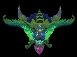 religious altar - ngau tau 3Dモデル