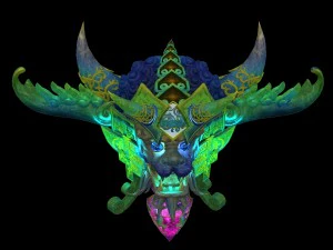 religious altar - ngau tau 3D Model