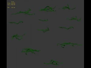 big trees - vines 03 3D Model