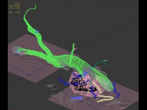 barracks - desert dead tree 03 3D Model