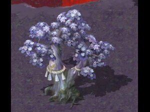 infierno de dibujos animados - &aacute;rbol de flor del alma 01 Modelo 3D