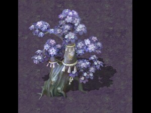 cartoon hell - soul flower tree 03 3D Model