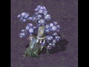 infierno de dibujos animados - &aacute;rbol de flor del alma 03 Modelo 3D