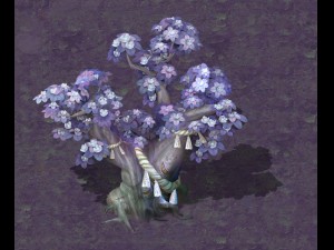 cartoon hell - soul flower tree 04 3D Model
