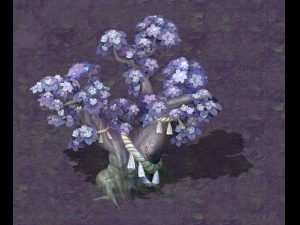 infierno de dibujos animados - &aacute;rbol de flor del alma 04 Modelo 3D