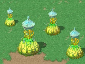 cartoon sky city - emperor released the lights Modello 3D