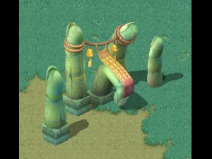 cartoon sky city - like fingerprints 3D Model