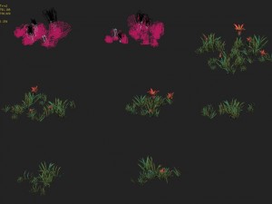 cartoon sky city - xianjie wildflowers 02 3Dモデル