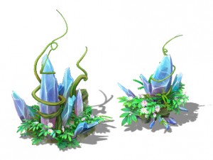 cartoon sky city - nether suspension stone Modelo 3D