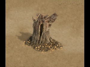 desert - dead roots 03 3D Model