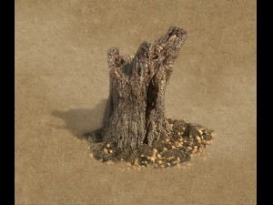 desert - dead roots 03 3D Model