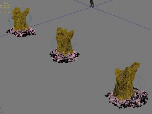 desert - dead roots 03 3D Model