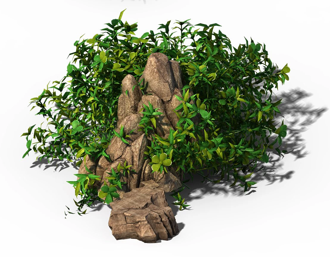 general plant - flowers 39 3D Model .c4d .max .obj .3ds .fbx .stl .blend