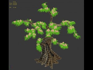 plant - peach 033 3D मॉडल