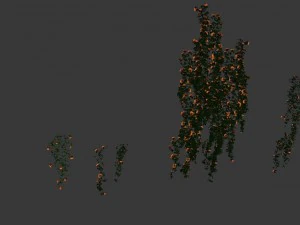 plant - vines 01 3D Model