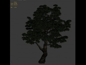 horde plants - big trees 01 Modello 3D