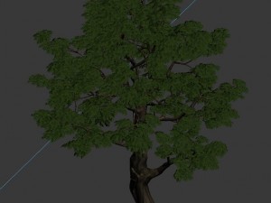 horde plants - big trees 02 3D मॉडल