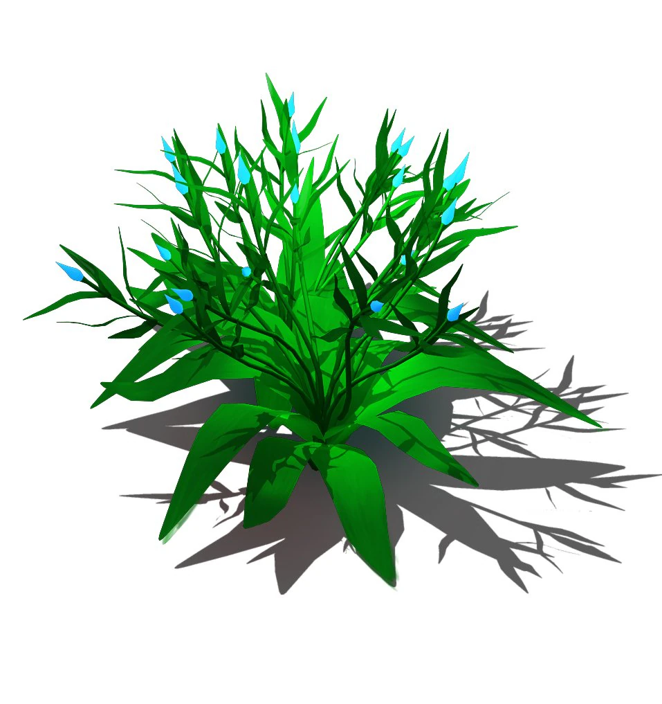 ghost - forgetting grass 3D Model .c4d .max .obj .3ds .fbx .stl .blend 