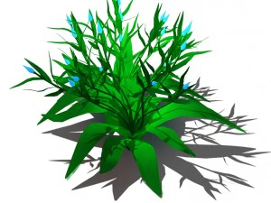 fantasma: dimenticare l'erba Modello 3D