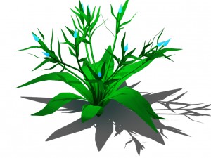 ghost - forgetting grass 3D 모델