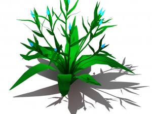 ghost - forgetting grass 3D 모델