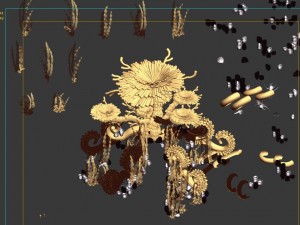 seabed plant - coral tree 003 Model 3D