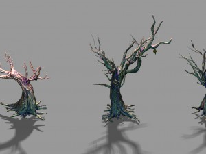 dark forest - dead tree 01 3Dモデル