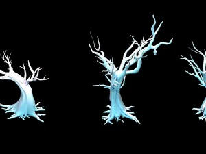 dark forest - dead tree 01 3D Model