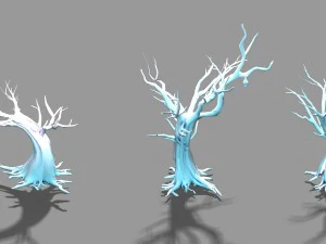 dark forest - dead tree 01 3D Model