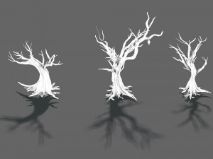 dark forest - dead tree 01 3Dモデル