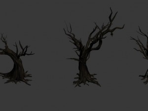dark forest - dead tree 01 3Dモデル