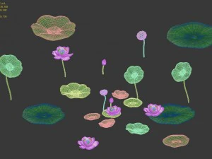lake - lotus 01 3D Model