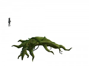 cartoon forest - trees 07 Modelo 3D
