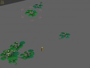 cartoon forest - tree sea plant 02 3Dモデル