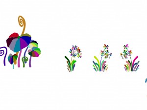 cartoon forest - tree sea plant 04 Model 3D