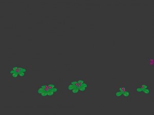 cartoon plant - clover 3D Model